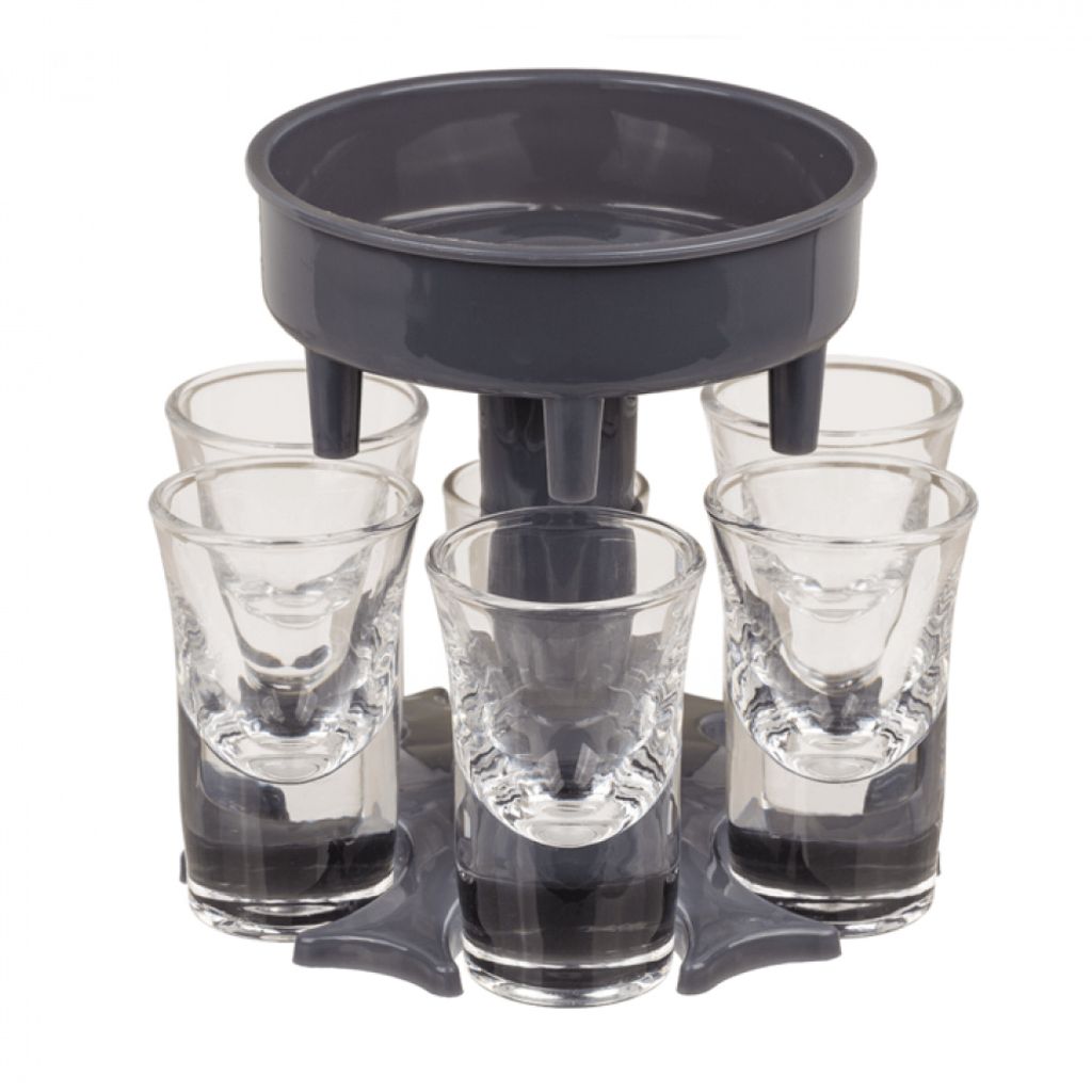 Dozownik Alkoholu do Shotów + 6 Kieliszków Zdjęcie produktu 