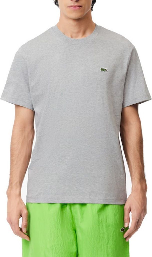 Lacoste T-shirt TH7318-00 CCA in Grey color size small