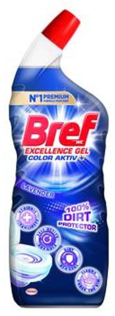 Bref Żel do WC Zelexcell Lawenda 700 ml