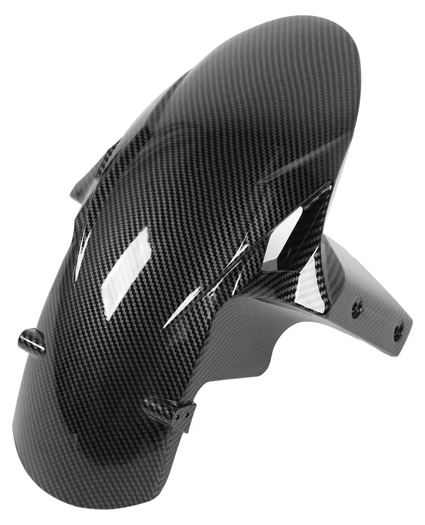Garde-boue avant moto style carbone pour Kawasaki ZX-6R 2019-2023
