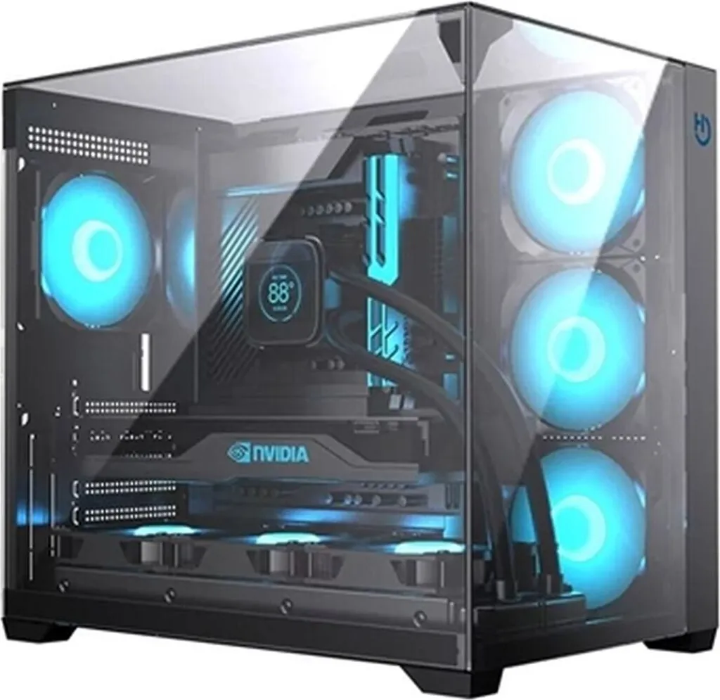 Hiditec SKY Case PC Gaming - Miglior Rapporto Qualità/Prezzo ATX Tower