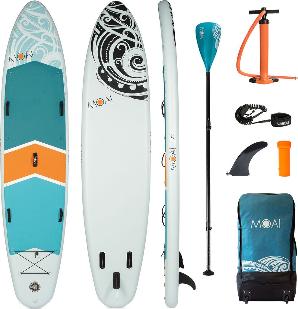 Moai Allround 12'4 Familien-Paddle-Board-Paket Produktbild 