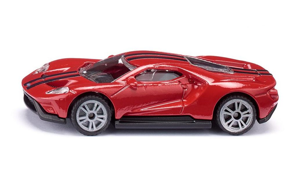 Siku Ford GT, Auto, 3 Jahr(e), Kunststoff, Metall, Rot, Schwarz