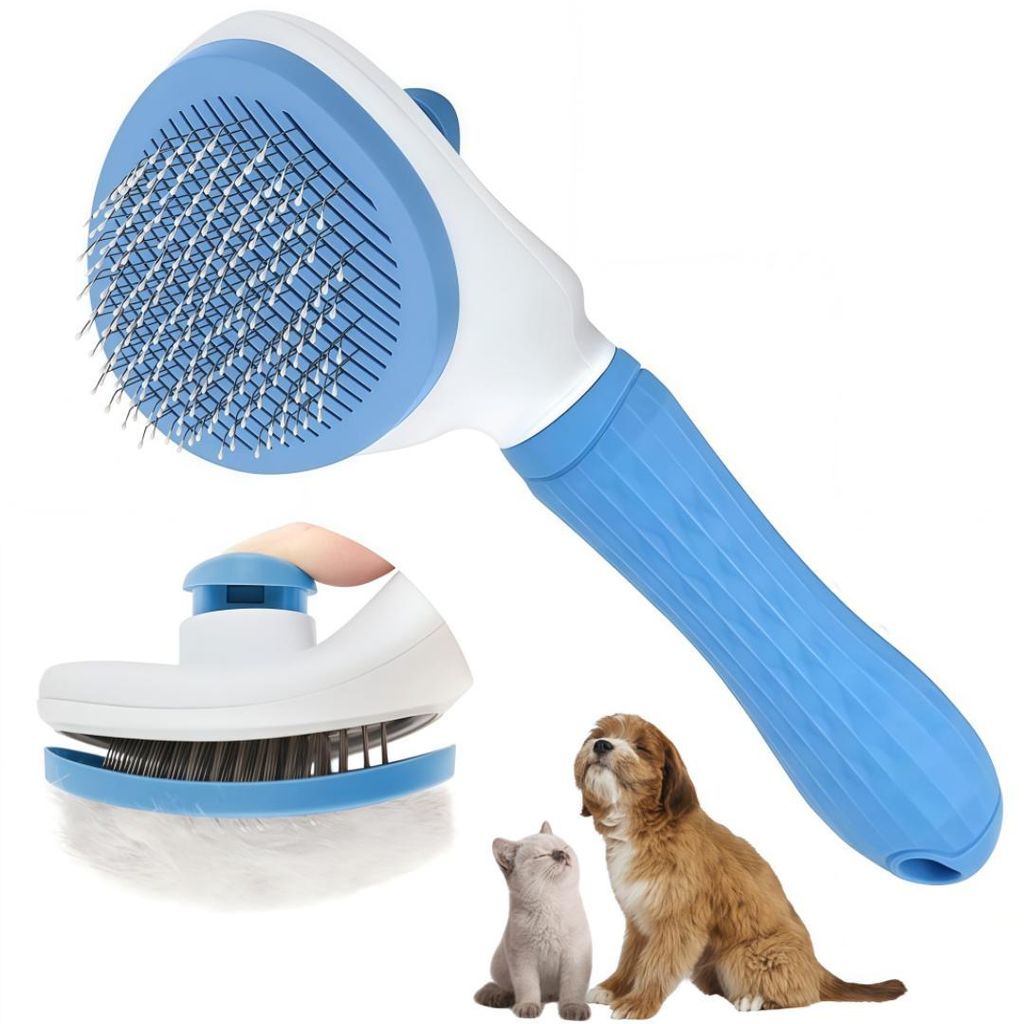 Katzen Hunde Bürste 3in1 Set Kämme in kurz und lang Haar Produktbild 
