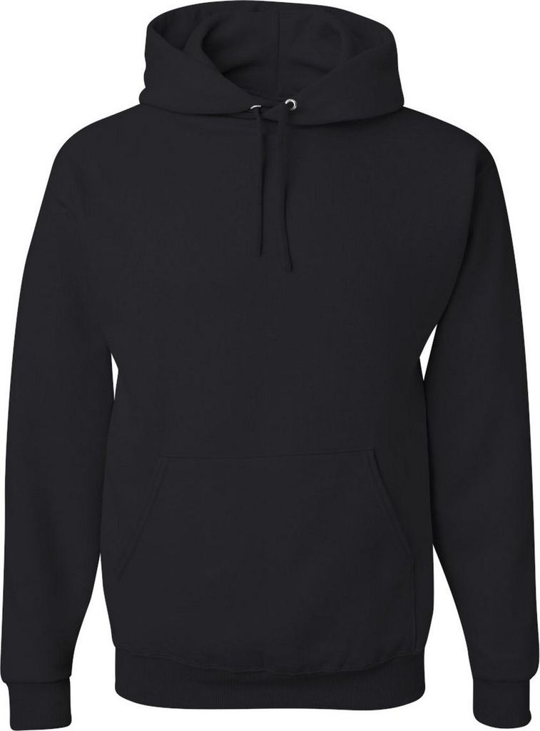 Jerzees - Kapuzenpullover für Herren/Damen Uni, Nublend BC7223 (5XL) (Schwarz)