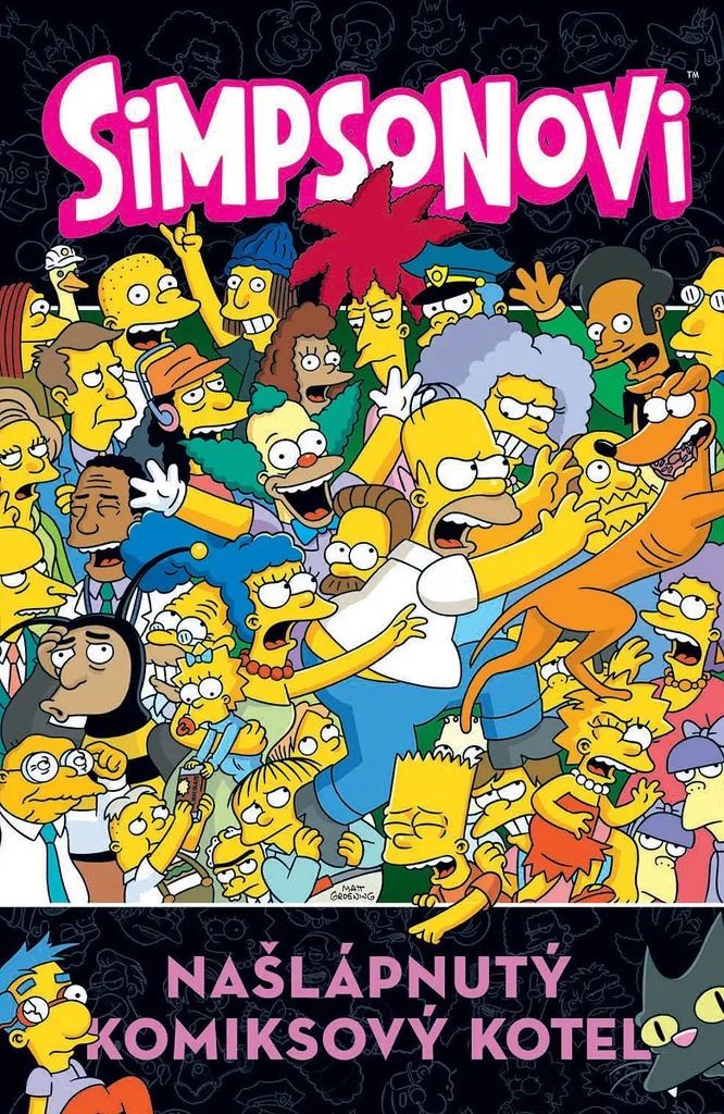 BD Simpsonovi CREW : Le recueil Našlápnutý kotel pour une lecture 100% rire