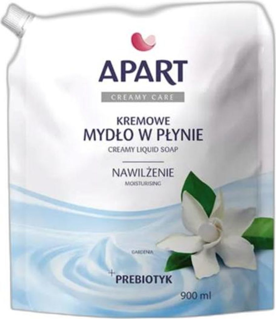 APART NATURAL_Prebiotic Refill kremowe mydło w płynie Gardenia & Vanille 900ml
