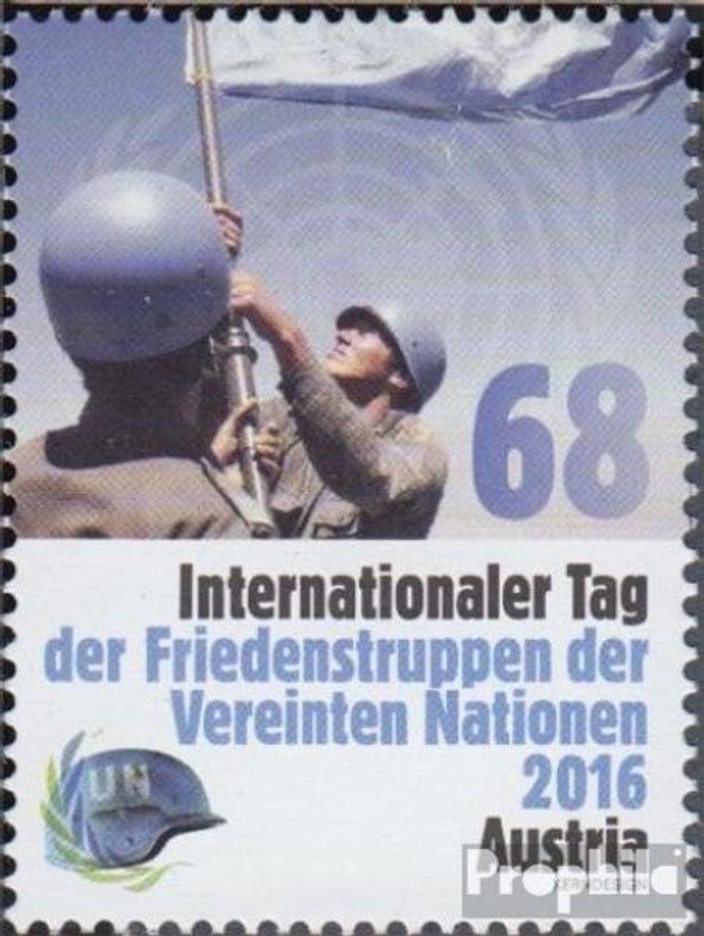 Briefmarken Österreich 2016 Mi 3270 (kompl.Ausg.) gestempelt Friedenstruppen