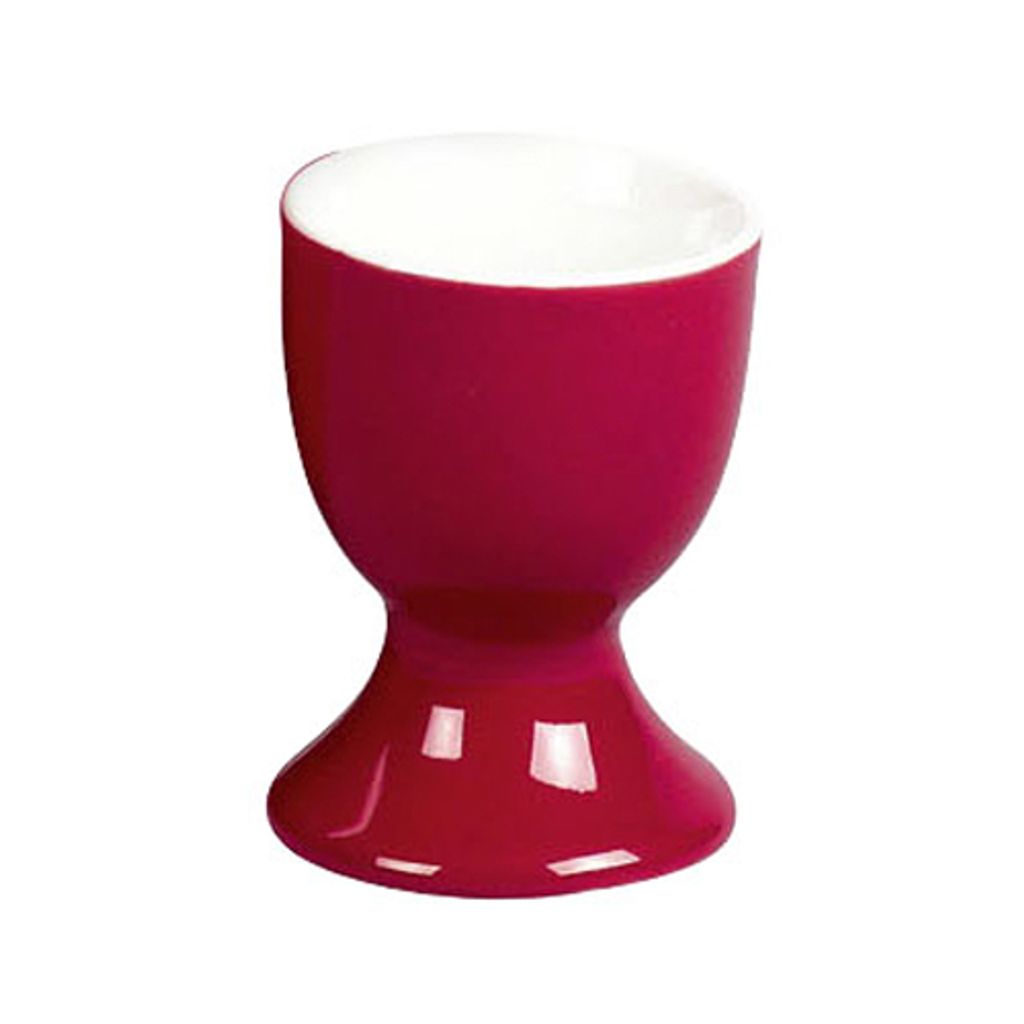 Doppio Serie Eierbecher / Eierhalter, 5x5x6cm, rot, 1 Stück
