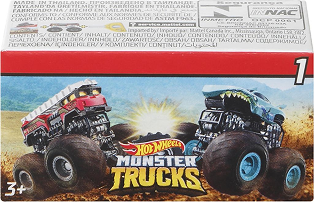 Hot Wheels Monster Trucks GPB72, Monstertruck, 3 Jahr(e), Produktbild 