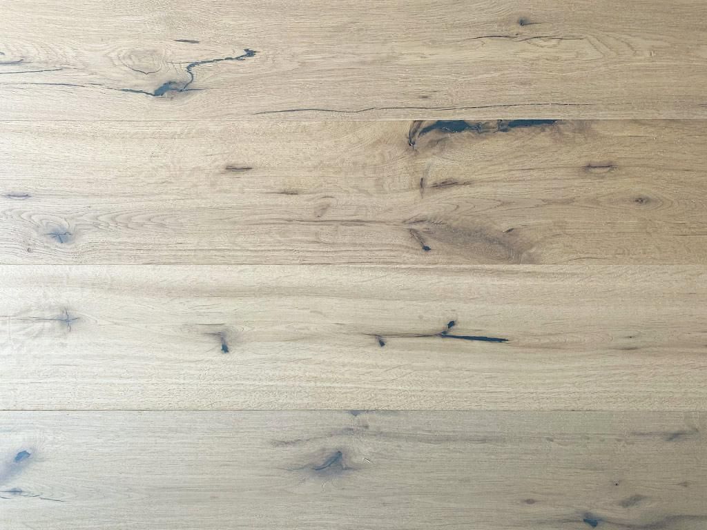 BASICfloor | 2,888 m² | Eiche Weiß Geölt Landhausdiele Parkett, Rustikale Eiche Massivparkett, Hochwertiges Parkettboden, Naturbelassenes Holzbo...
