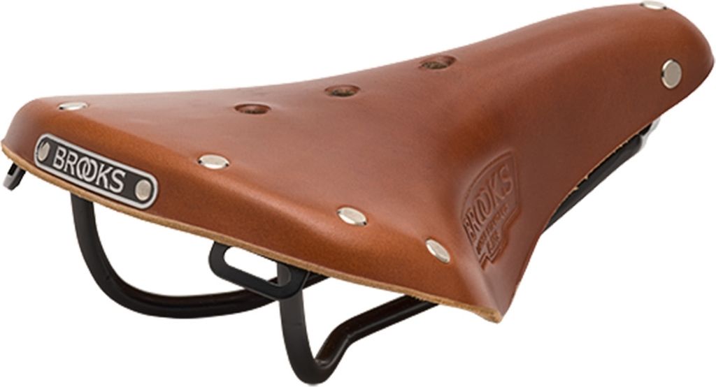 Brooks B17 Short, Fahrradsattel, Stadt, Frauen, Braun, Produktbild 
