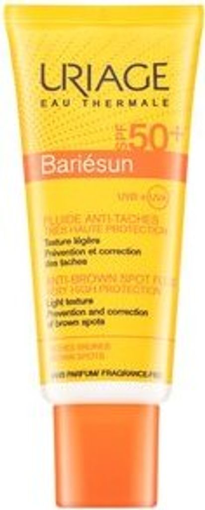 Uriage Bariésun Anti-Brown Spot Fluid SPF 50+ beruhigende Emulsion für trockene und atopische Haut 40 ml