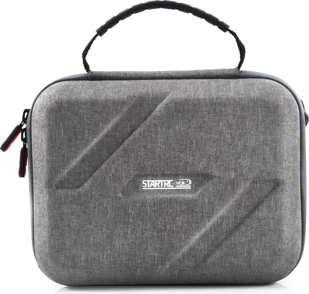 INF Tragbare Tragetasche für Insta360 GoUltra Kamera - Graue Nylon Schutztasche