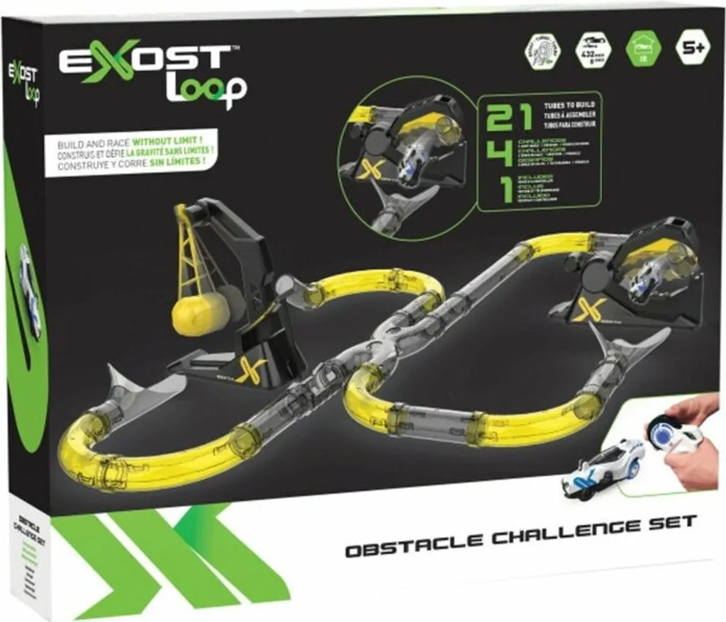 Circuit de Course pour Enfant Exost Loop : Jouet de Construction Modulable