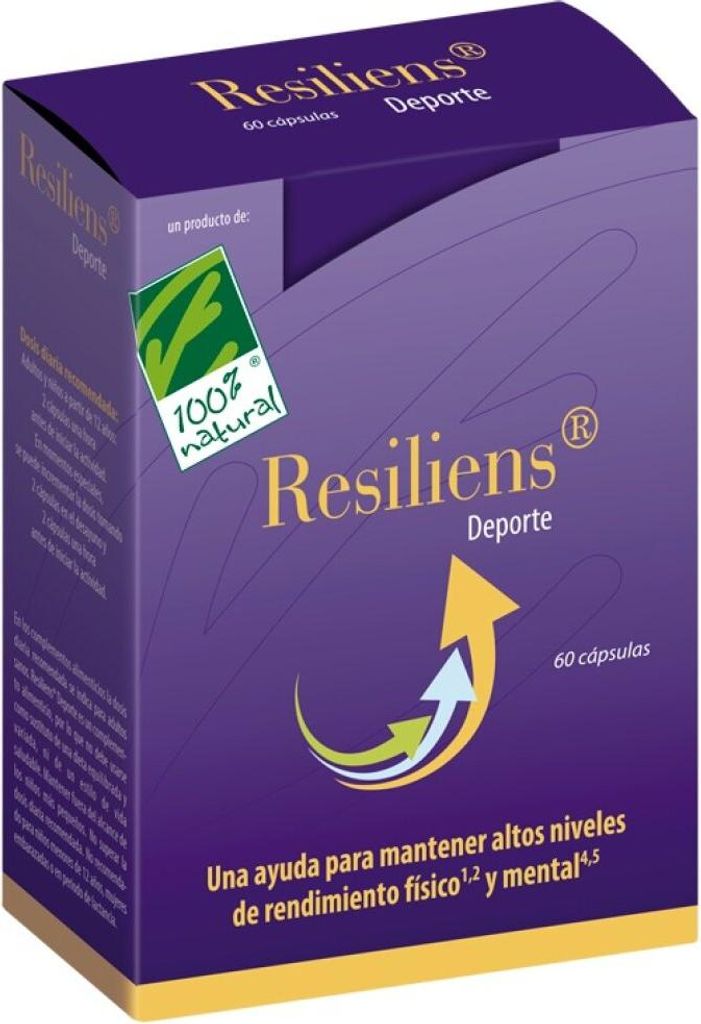 100%natura Resiliens Deporte 30 Cap