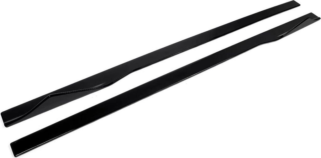 Zijrok Verlängertes Rockerpaneel – Glanzend Schwarz – Für BMW 8 Serie G14/G15 (2019–2024) – Auto Zubehör