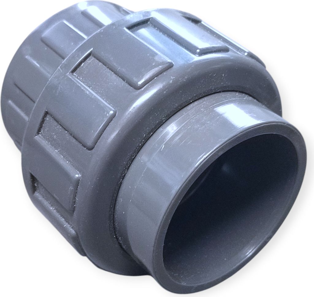 PVC Verschraubung / Kupplung mit 2 x Klebemuffe - 110 mm