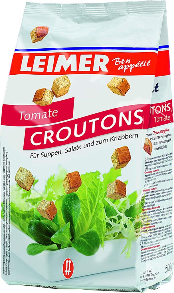 Leimer Bon Appetit knusprige Croutons in der Sorte Tomate 500g