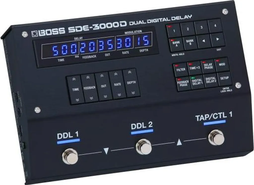 Boss SDE-3000D Delay : Retrouvez la Clarté des Racks Vintage sans l'Encombrement