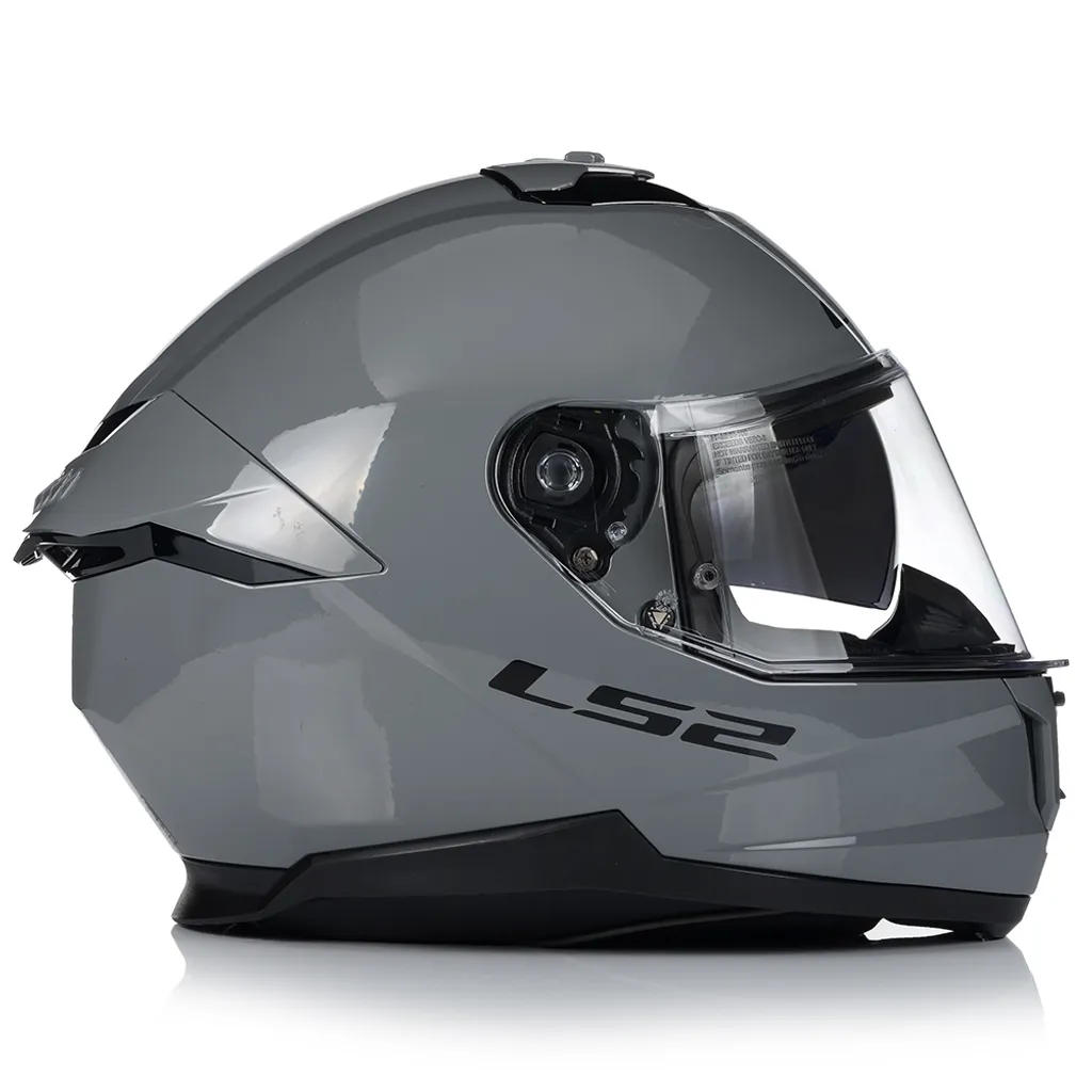 Casque Intégral LS2 FF808 STREAM II Solid Gris Nardo Brillant Taille M - 7