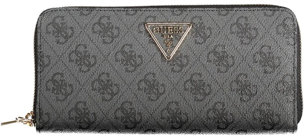 Guess Jeans portefeuille pour femme en polyuréthane noir Image du produit 