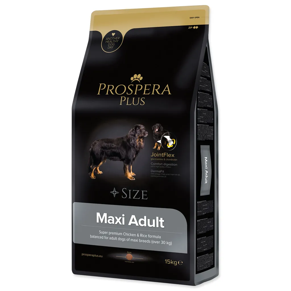 Croquettes Plus Maxi Adulte 15 kg pour Grand Chien de Grande Taille