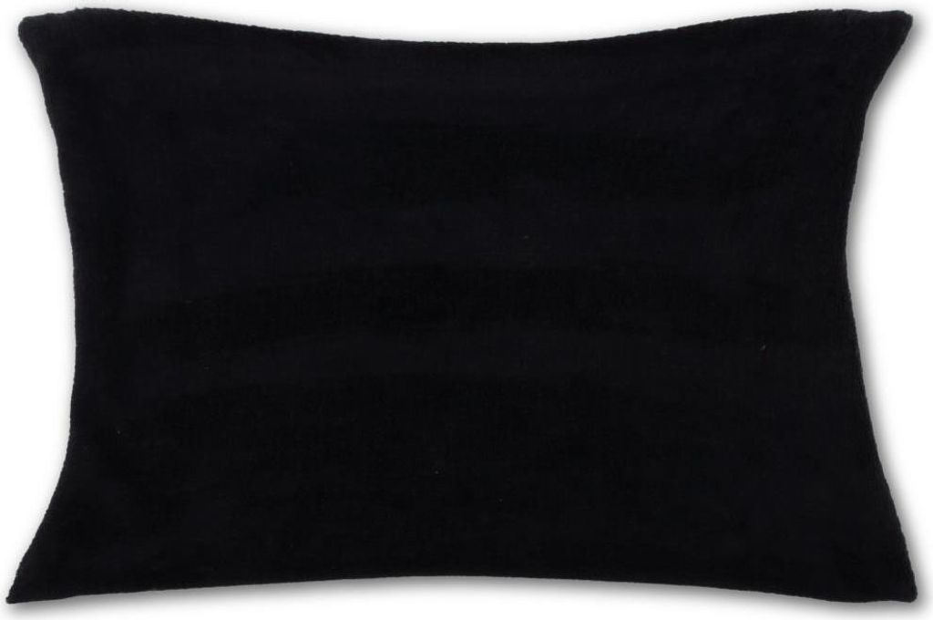 Dekokissen Kuschel in der Größe ca. 30x50 cm, Farbe: schwarz