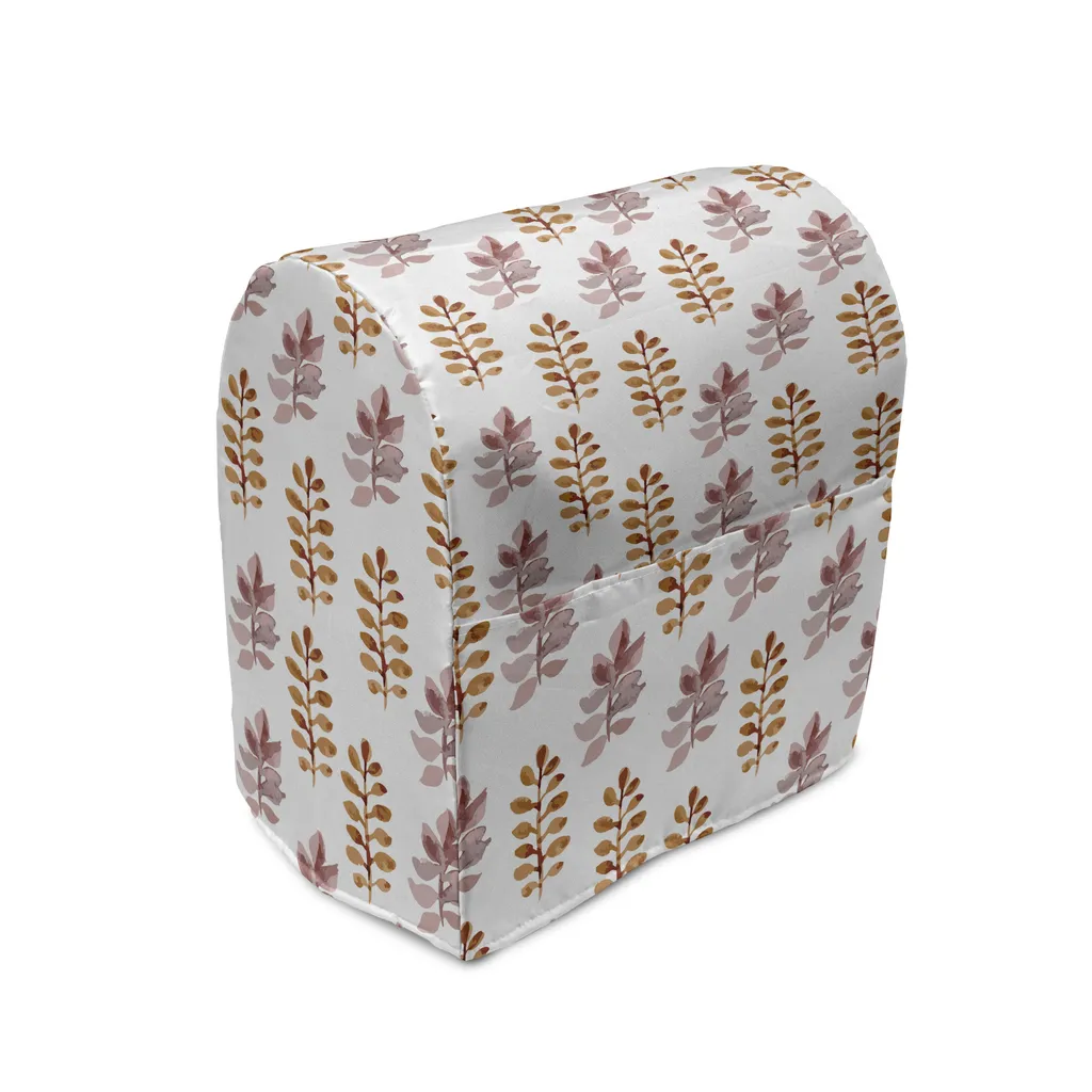 Copertura Frullatore ABAKUHAUS Natur - Protezione Chic con Tasche 36x39x24cm