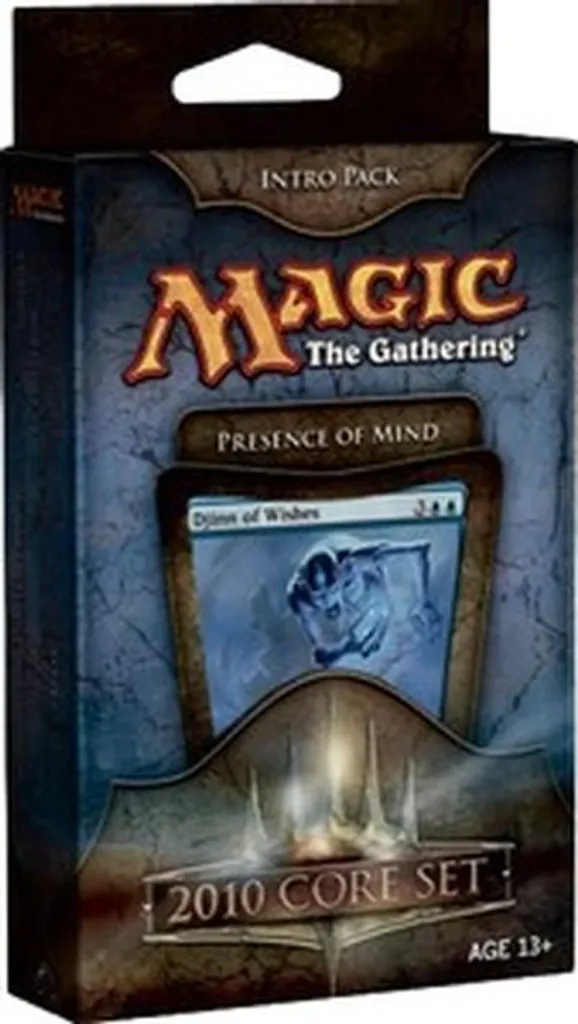 Magic: The Gathering Magic 2010 Presence of Mind Intro Pack Deck Bleu