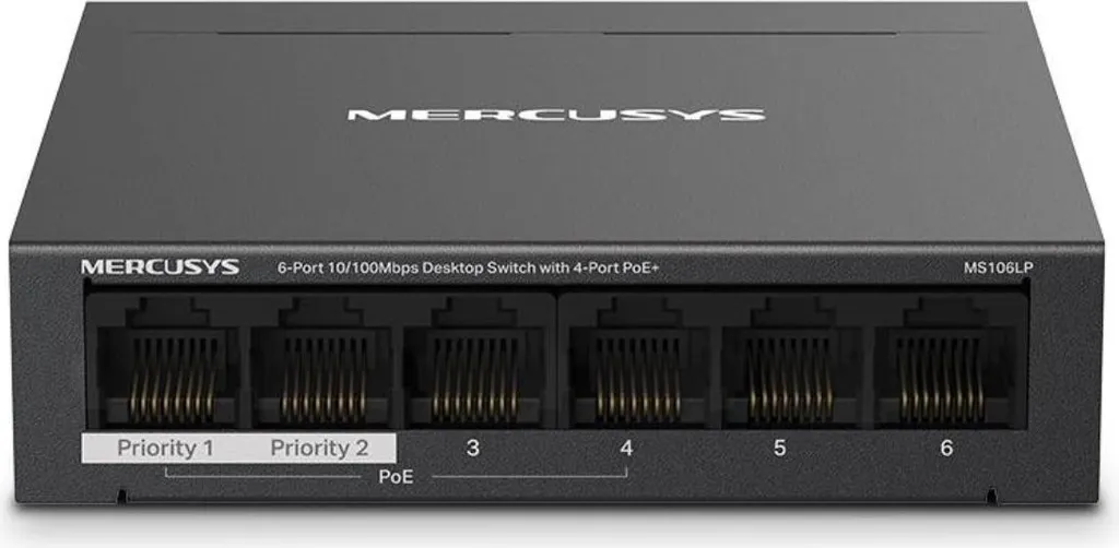 Recensione Mercusys MS106LP: Lo Switch PoE+ per chi punta al Sodo