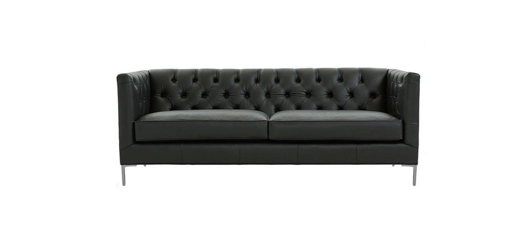 Einrichtung Wohnzimmer Sofa Design Couchen Schwarz Italienische Stil Möbel Stoff