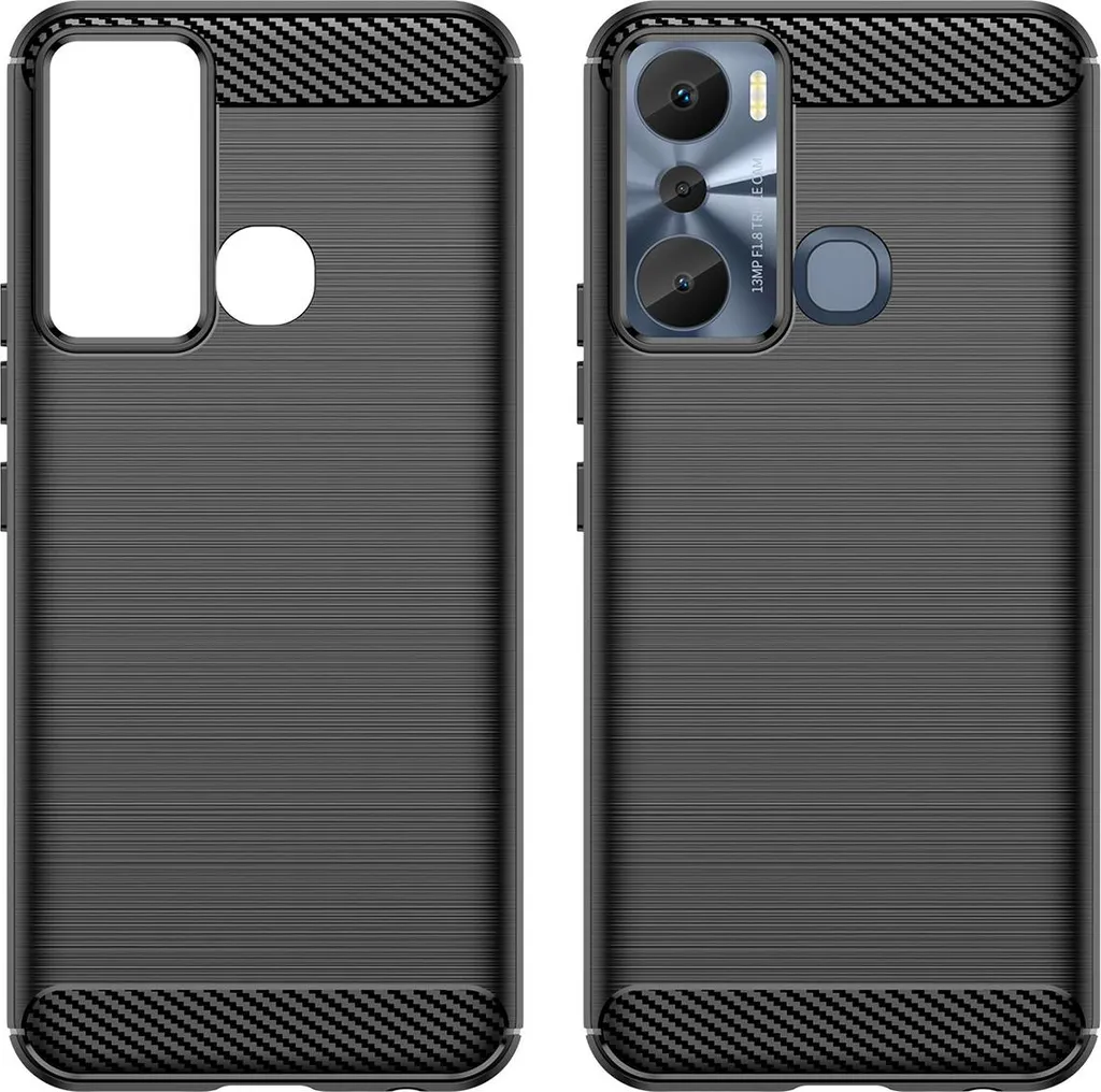 Custodia KARBON Infinix Hot 20i Nero - Protezione Blindata Anti-Urto - 2