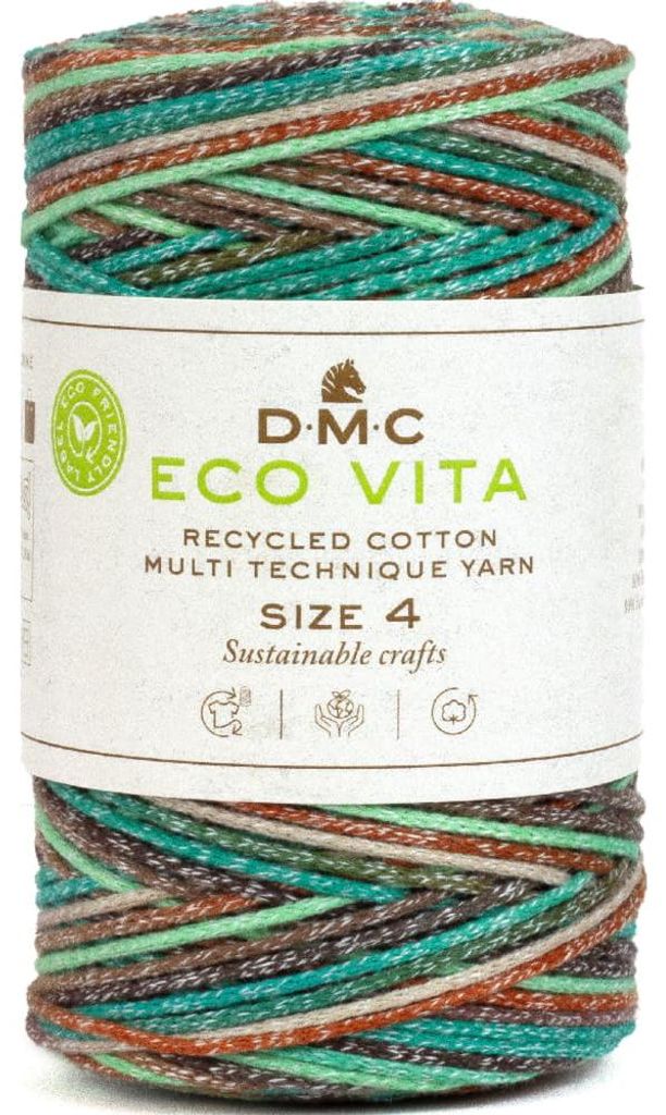 DMC Eco Vita 4 Multi-Technique – recyklovaná bavlna (250 Obrázok produktu 