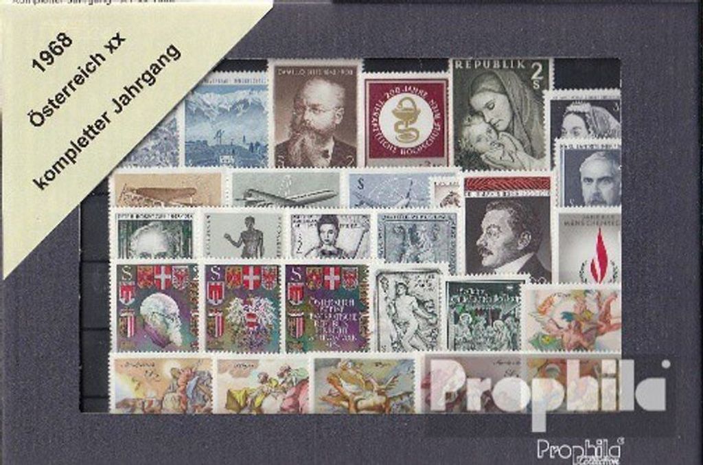 Briefmarken Österreich 1968 1968 postfrisch