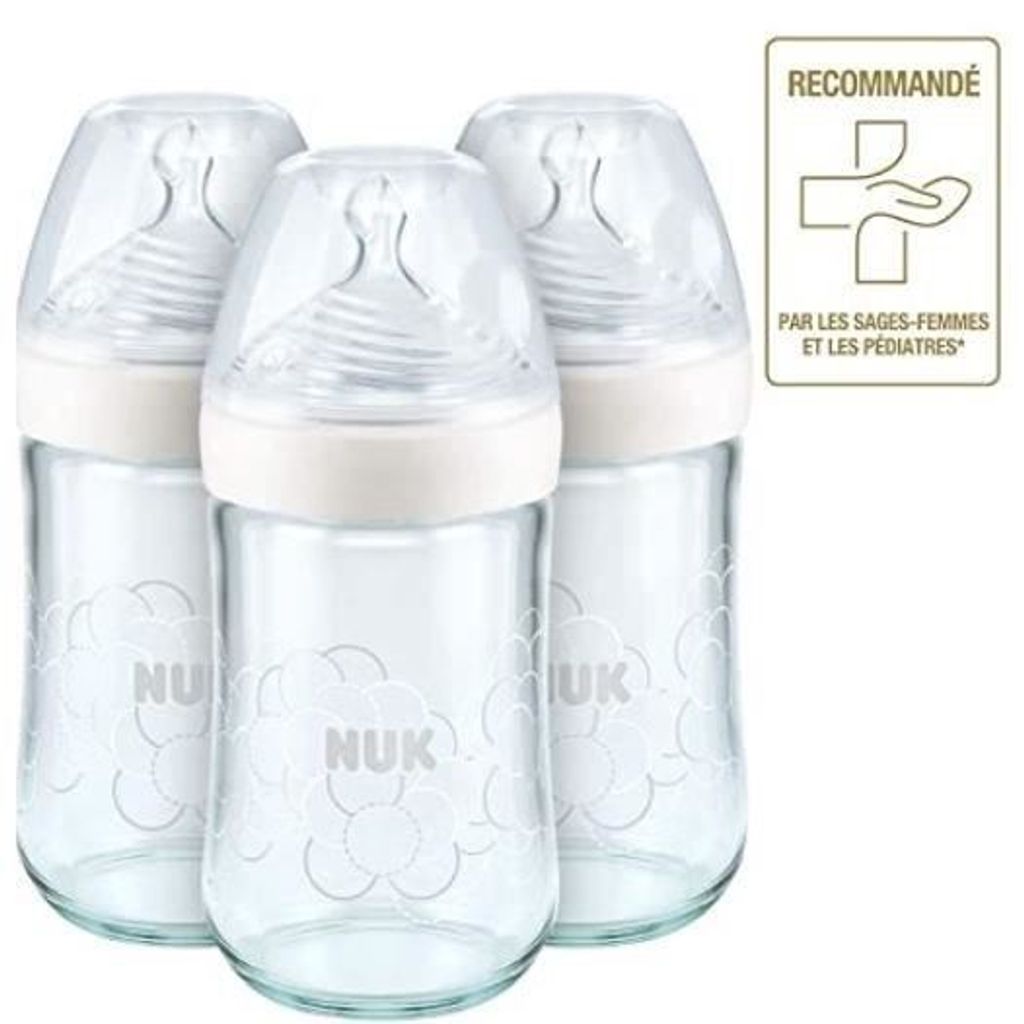 Nuk Nature Sense 260ml Silicone Bottle 0-6 M, PharmacyClub