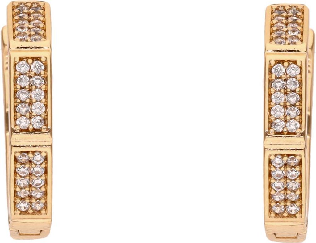 joella damen ohrringe - gold, one size