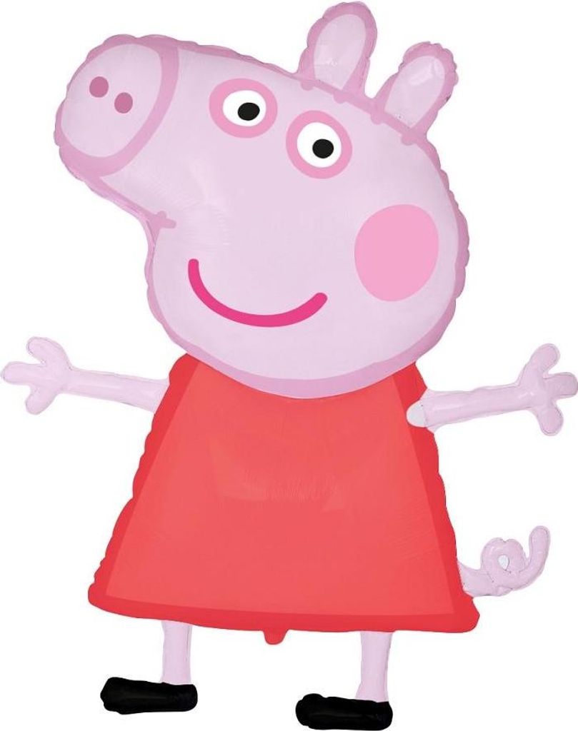 Balon foliowy 24" FX - Świnka Peppa, niepakowany Zdjęcie produktu 