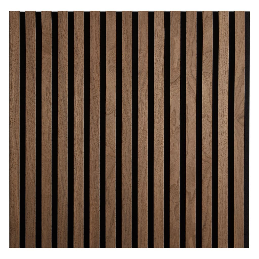 Homestyle4u Akustikpaneel Holz 60x60 cm Braun Walnus Produktbild 