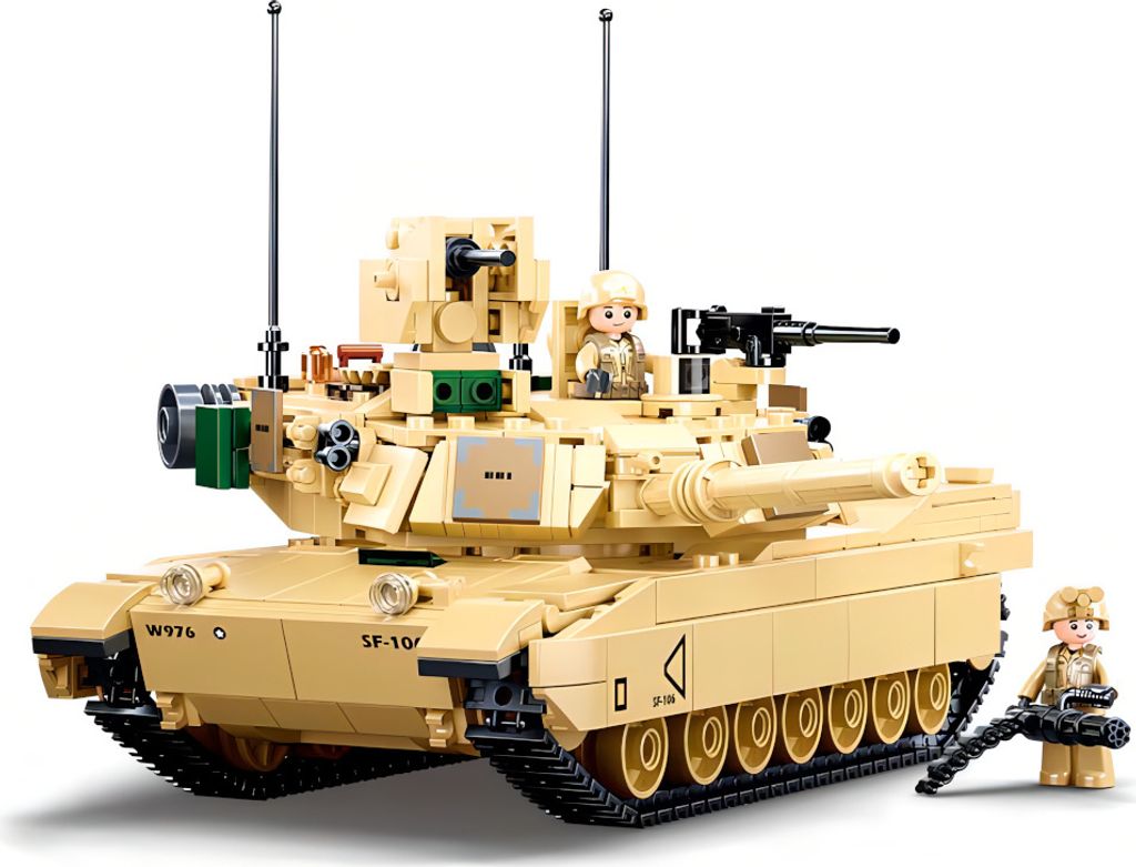 Sluban Panzer M1A2 SEP V2 Abrams M38-B0892 Obrázok produktu 1