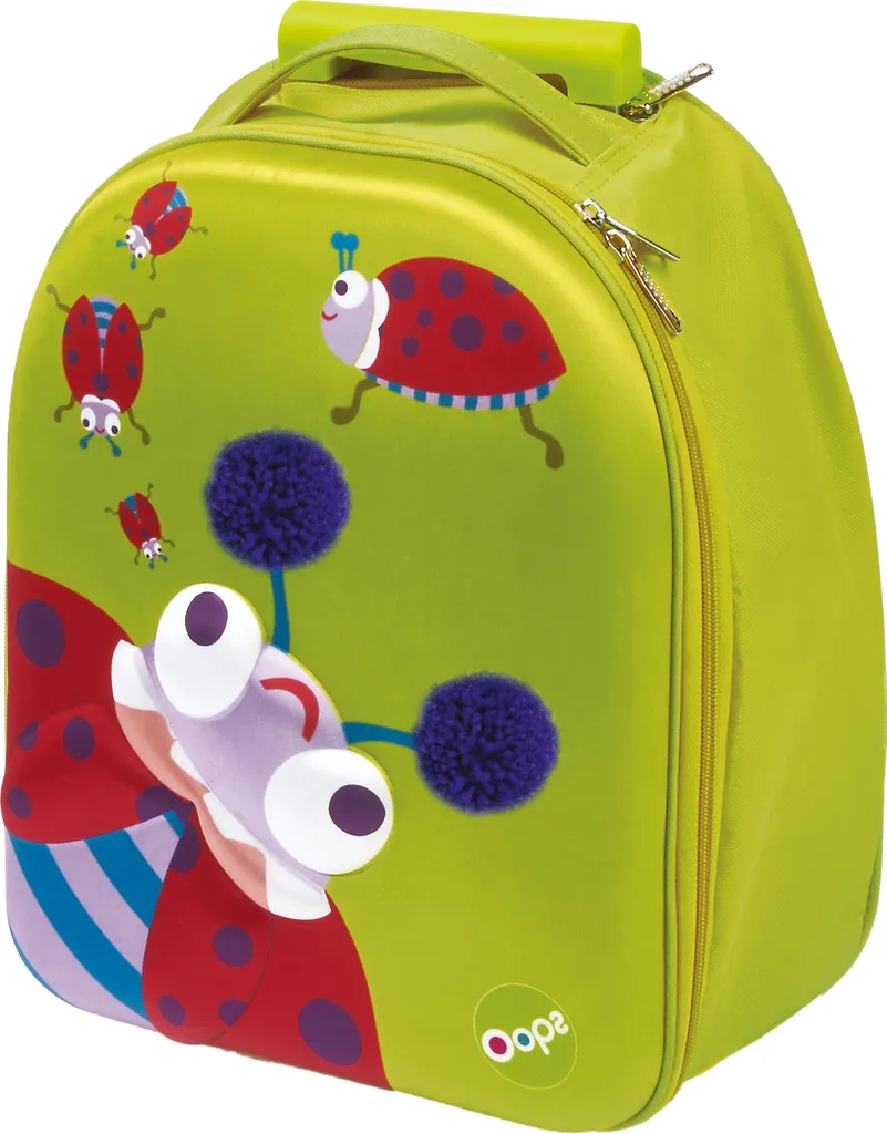 Trolley facile Coccinelle pour éviter le mal de dos en course