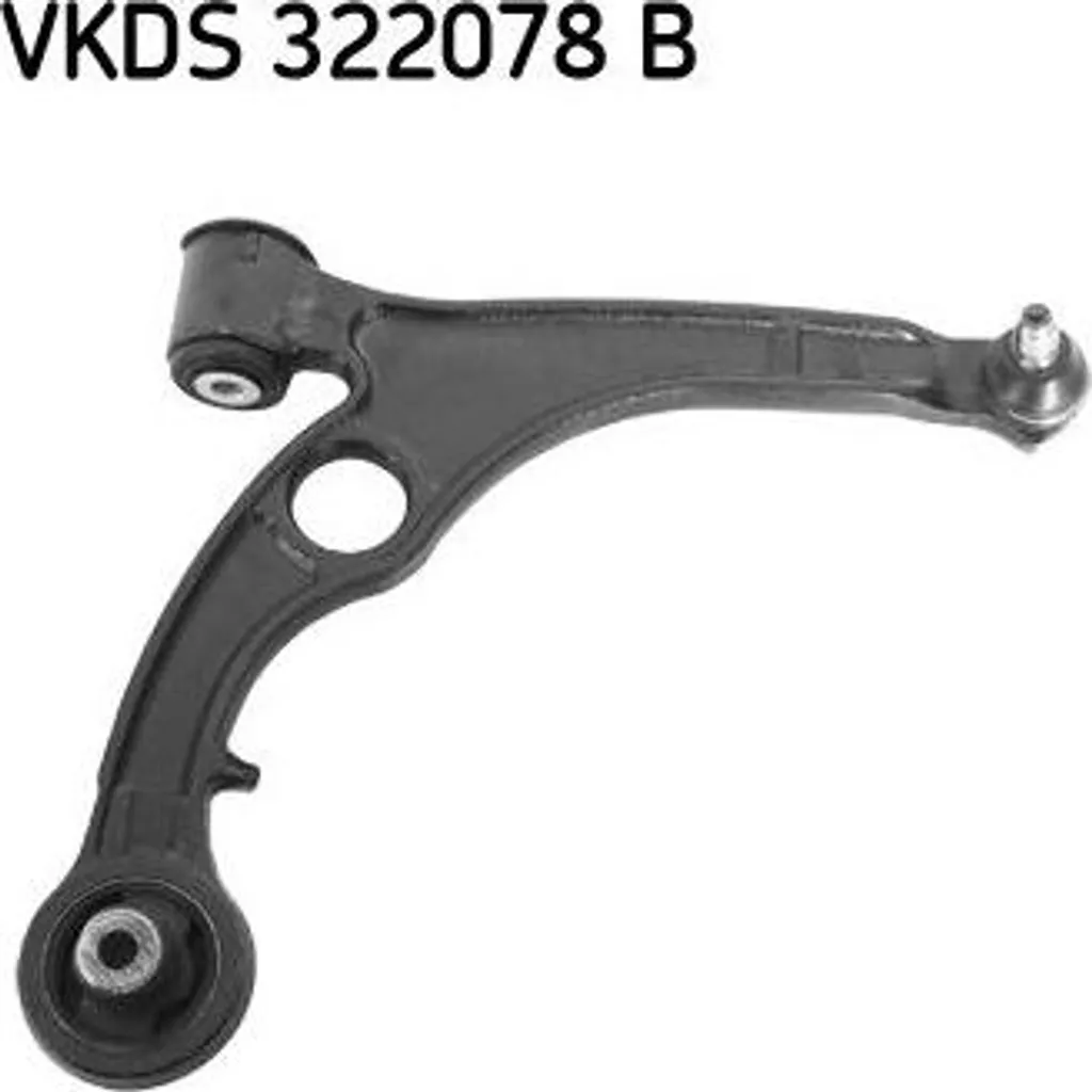 Triangle de suspension SKF pour roue avant Fiat Stilo OE 50700779