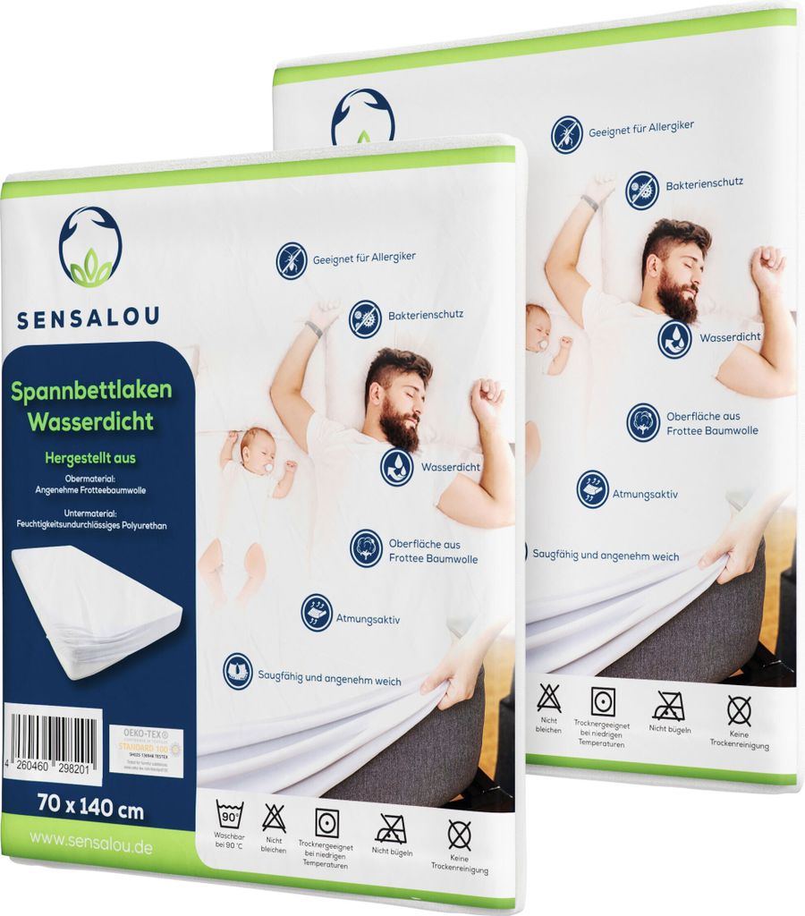 Sensalou prześcieradło dla osób z nietrzymaniem moczu Zdjęcie produktu