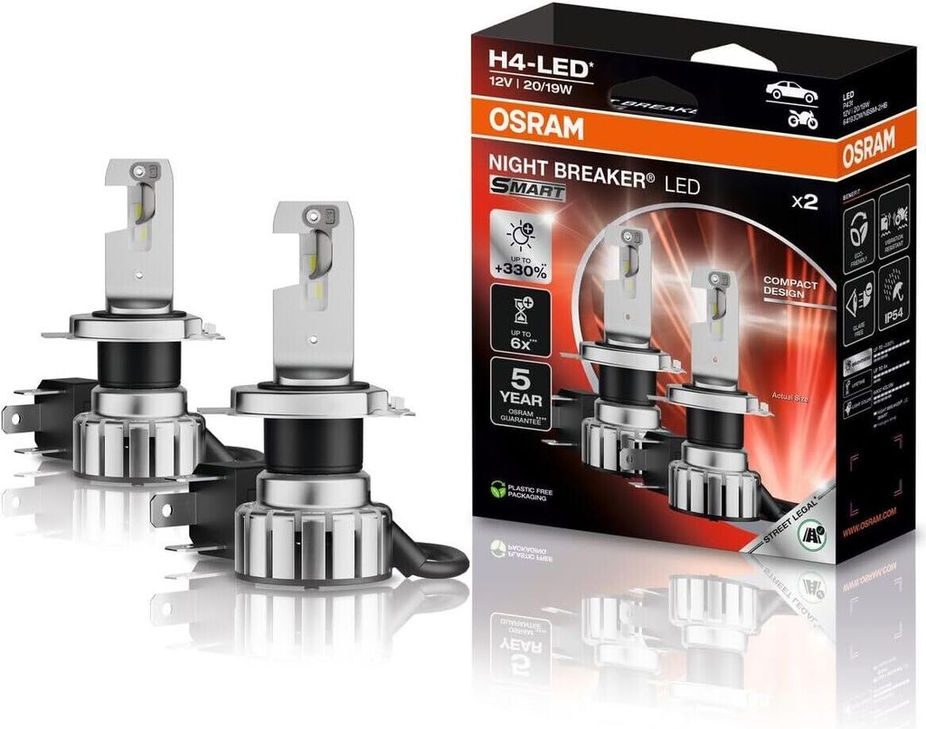 OSRAM H4 Night Breaker LED SMART 2x