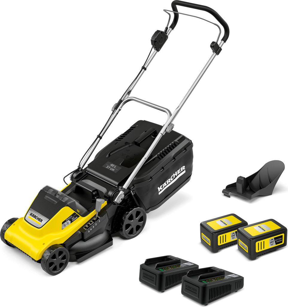 Kärcher Akku-Rasenmäher LMO 4-18 Dual Battery Set, 37cm Produktbild 