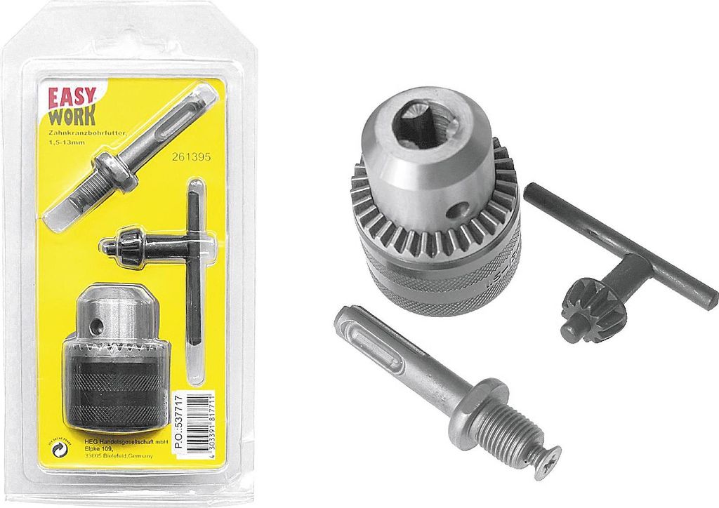 Mandrino per trapano a  dentata 1,5 - 13 mm Immagine del prodotto 
