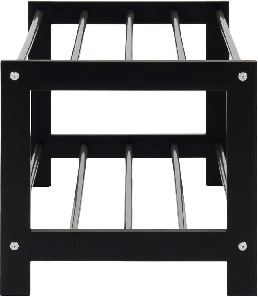 Étagère à chaussures peu encombrante - Structure robuste et stable