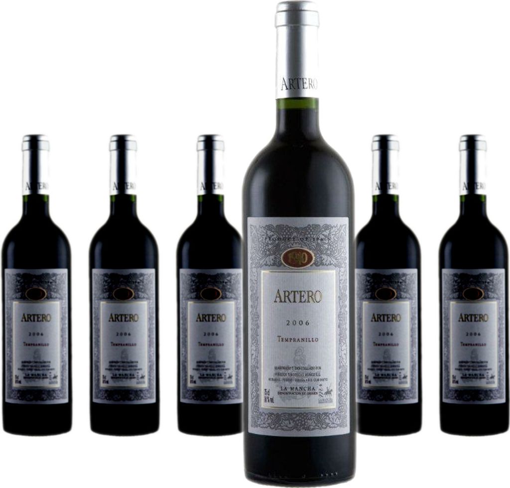 6 x Bodegas Artero Tempranillo Produktbild 