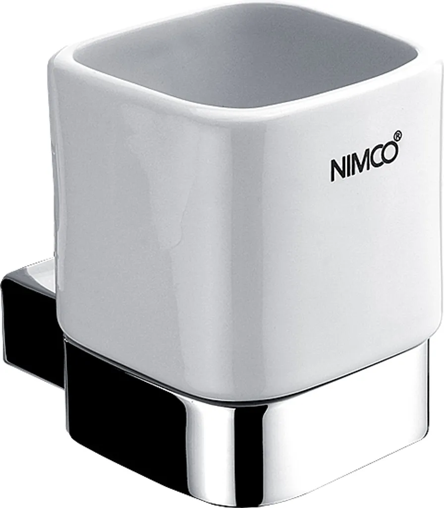 Porte-brosse à dents design Nimco KIBO céramique pour salle de bain