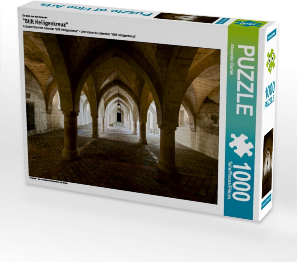 Calvendo Ein Motiv aus dem Kalender "Stift Heiligenkreuz" 1000 Teile Puzzle quer 640x480mm, Bartek Alexander; 7375430